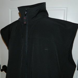 Men's Snozu Outerwear Black Vest Coat Size Large